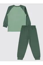 Boys Pajama Set 2-5 Years Old Dark Khaki - Package