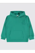 Girl's Sweatshirt 6-9 Years Green - Package