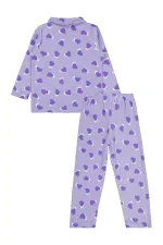 Ensemble pyjama fille 10-13 ans lilas - Emballage