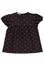 Girls' Shirt, Ages 10-13, Brown - Pack