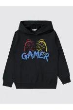 Survêtement garçon 6-9 ans noir - Emballage