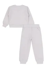 Ensemble de survêtement gris pour filles de 2 à 5 ans - Emballage