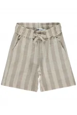Boys' Capri Pants, Ages 2-5, Coffee Brown - Pack