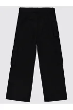 Pantalon noir pour fille de 6 à 9 ans - Lot