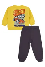 Ensemble de survêtement jaune pour garçon de 2 à 5 ans - Emballage