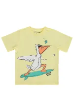 T-shirt garçon, 2-5 ans, jaune clair - Lot T-shirt garçon, 2-5 ans, jaune clair - Lot