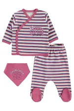 Ensemble de body bébé 0-24 mois couleur pierre - Emballage