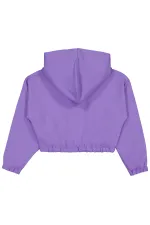 Girl's Sweatshirt 6-9 Years Purple - Package