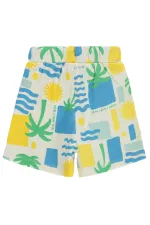 Pantalon Capri garçon, 2-5 ans, écru - Lot