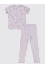 Girls' Suit 6-9 Years Lilac - Package