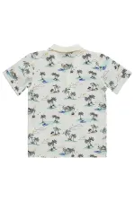 Boys' T-Shirt, Ages 6-9, Off-White - Package Boys' T-Shirt, Ages 6-9, Off-White - Package