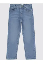 6-9 Yaş Erkek Pantolonu Açık Mavi - Paket Civil