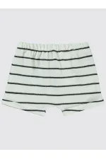 Bebek Şort 0-24 Ay Ekru - Paket