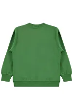 Sweat-shirt garçon Km 2-5 ans Vert foncé - Emballage