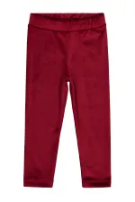 Leggings bordeaux pour fille de 2 à 5 ans - Emballage