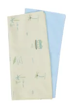 Bebek Ağız Bezi ve Mendili 0-24 Ay Mavi - Paket