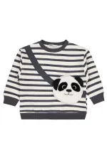 Erkek Çocuk Sweatshirt 2-5 Yaş Antrasit - Paket