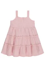 Ensemble combinaison et robe pour fille, 2-5 ans, rose - Emballage