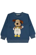 Erkek Çocuk Eşofman Takımı 2-5 Yaş İndigo - Paket