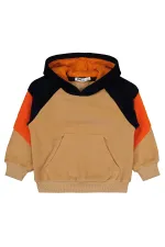 Sweat-shirt garçon 2-5 ans couleur pierre - Lot