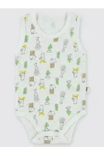 Body bébé à boutons-pression 0-24 mois écru - Emballage