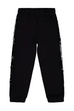 Girls Tracksuit Bottoms 6-9 Years Black - Pack