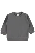Bebek Sweatshirt 0-24 Ay Antrasit - Paket Bebek Sweatshirt 0-24 Ay Antrasit - Paket