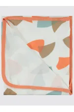 Couverture et lange pour bébé 0-24 mois orange - Emballage