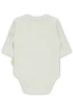 Bebek Çıtçıtlı Badi 0-24 Ay Ekru - Paket