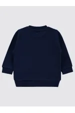 Bebek Sweatshirt 0-24 Ay Lacivert - Paket