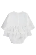 Bebek Çıtçıtlı Badi 0-24 Ay Ekru - Paket