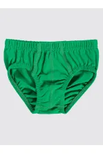 Culottes vertes et blanches pour garçon - Emballage