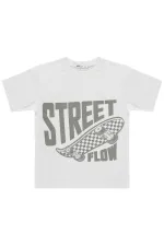 Boys' Shirt Set 6-9 Years Light Grey - Package