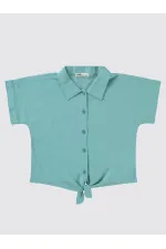 Kız Çocuk Takım 6-9 Yaş Çağla Yeşili - Paket