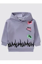 Ensemble de survêtement pour filles de 2 à 5 ans, lilas - Emballage