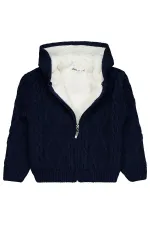 Boy Cardigan 2-5 Years Old Navy Blue - Package