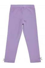 Girls' Leggings, Years 6-9, Purple - Pack