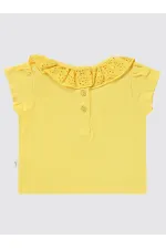 Bebek Tişört 6-18 Ay Sarı - Paket