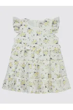 Kız Çocuk Jile ve Elbise 2-5 Yaş Sarı - Paket