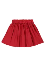 Kız Çocuk Etek 6-9 Yaş Kırmızı - Paket