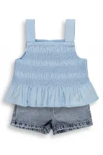 Ensemble bébé 0-24 mois bleu foncé - Emballage