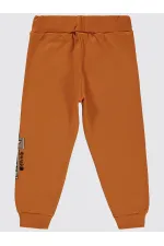 Erkek Çocuk Eşofman Altı 2-5 Yaş Koyu Oranj - Paket