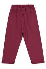 Bas de survêtement garçon bordeaux 2-5 ans - Lot