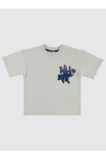 Boys T-Shirt 10-13 Years Old Light Gray - Package
