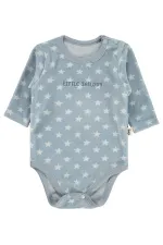 Bebek Çıtçıtlı Badi 0-24 Ay Mavi - Paket