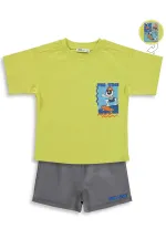 Boys' Team Set 2-5 Years Lemon Yellow - Pack Boys' Team Set 2-5 Years Lemon Yellow - Pack