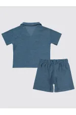 Erkek Çocuk Takım 2-5 Yaş İndigo - Paket
