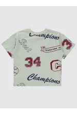 Boys T-Shirt 6-9 Years Old Claret Red - Package