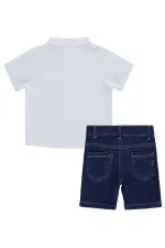 Bebek Takım 0-24 Ay Beyaz - Paket