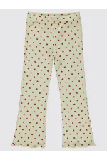 Collants pour filles de 6 à 9 ans, couleur ivoire - Lot